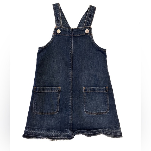 Old Navy Blue Kids Overall Dress - Picture 1 of 3